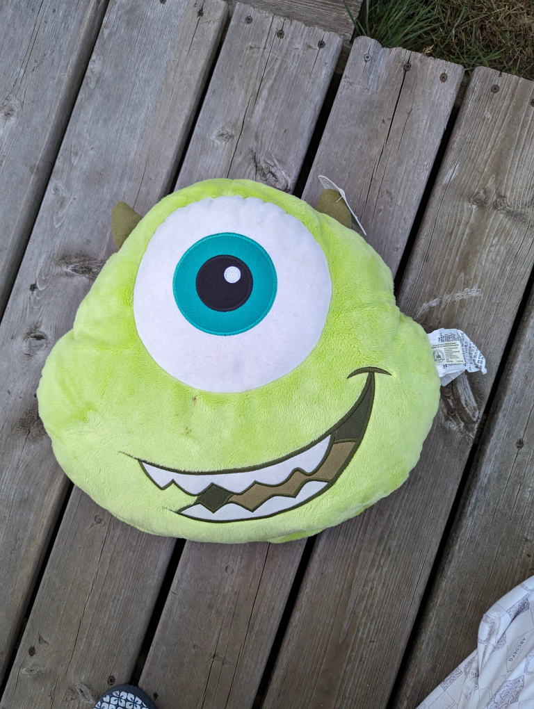 Mike Wazowski Pocket Pillow w/ tag thumbnail