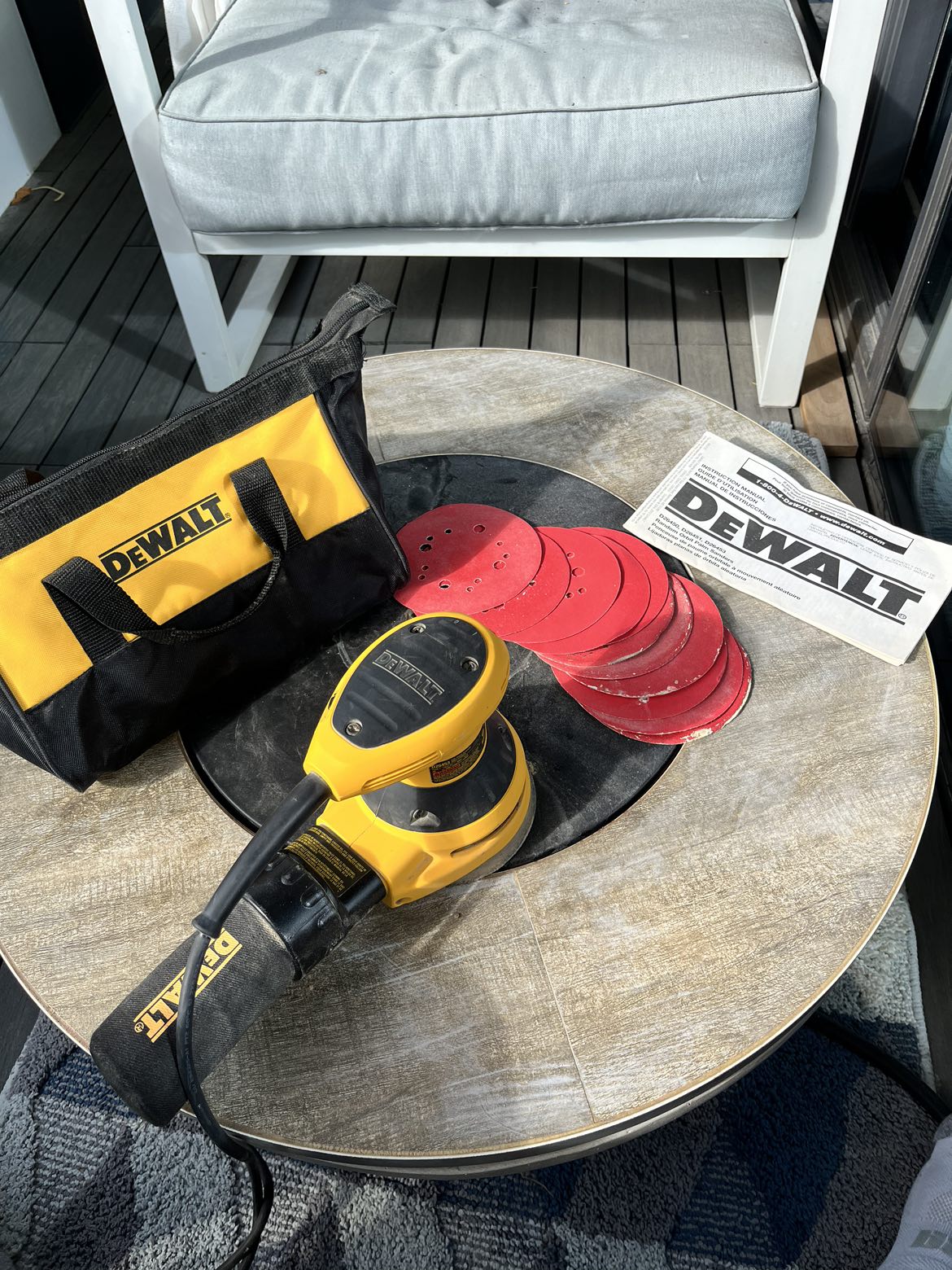 Dewalt Random Orbit Palm Sander