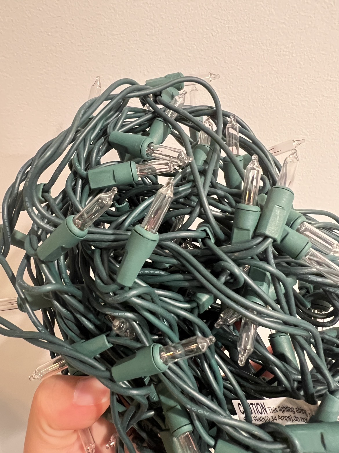Christmas lights / outdoor balcony lights thumbnail