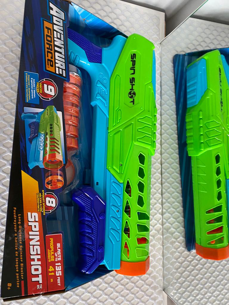 Spin shot blaster❄️