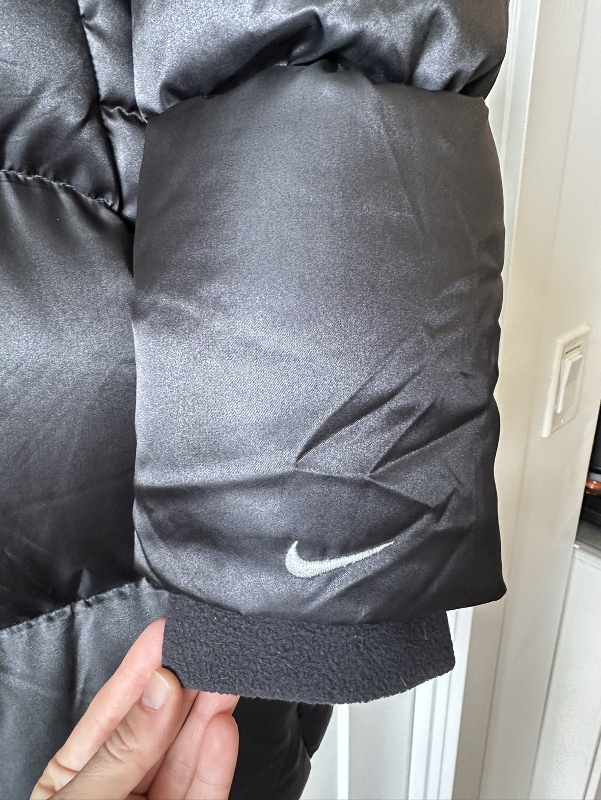 Nike Winter Down Parka Puffer Jacket, Size Medium - photo 3