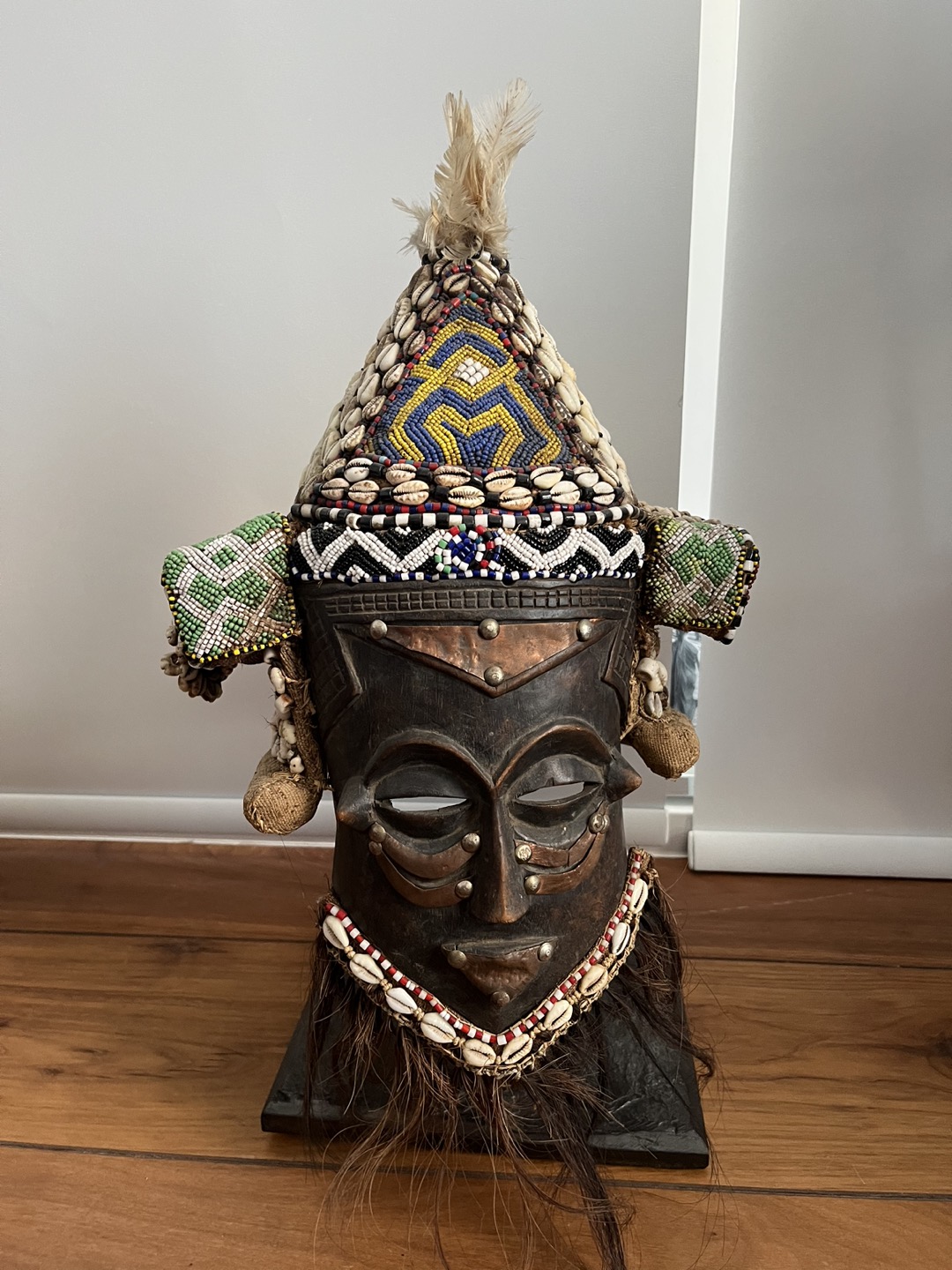 African mask (original - Angola)