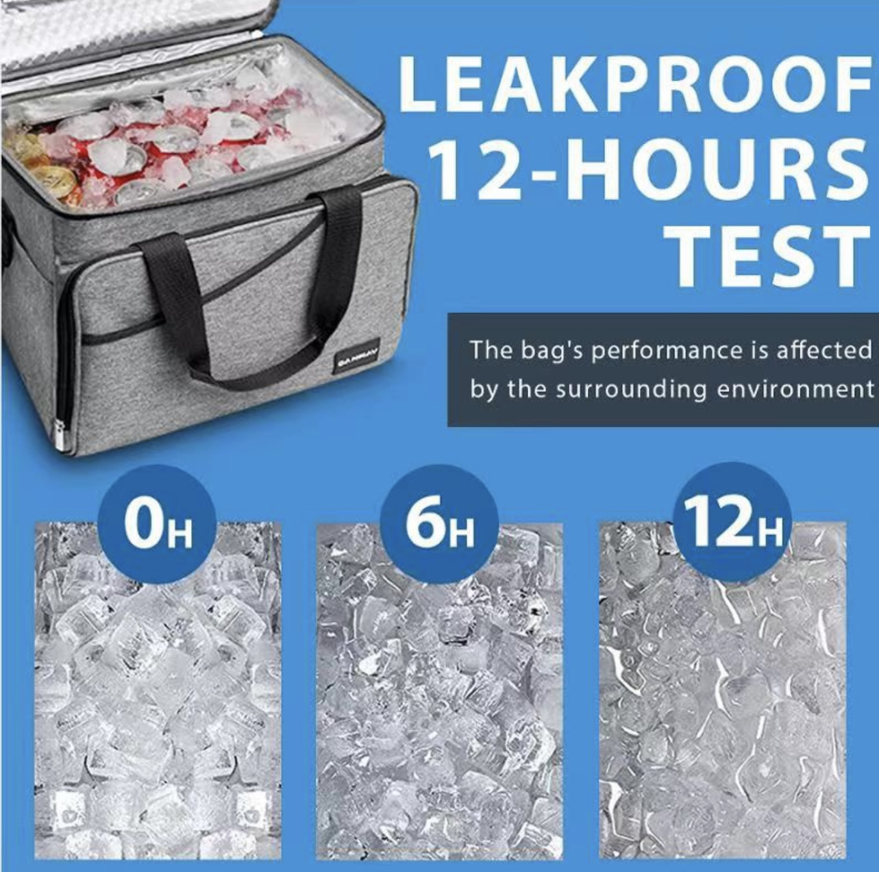 Brand new Large capacity ice storage insulation bag - photo 3