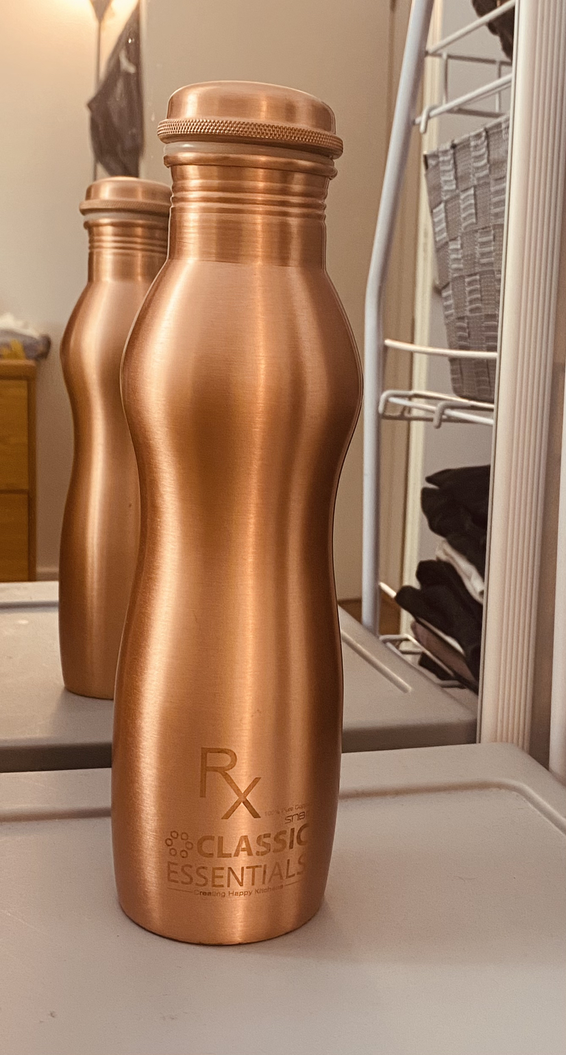 Copper water bottle 1 L