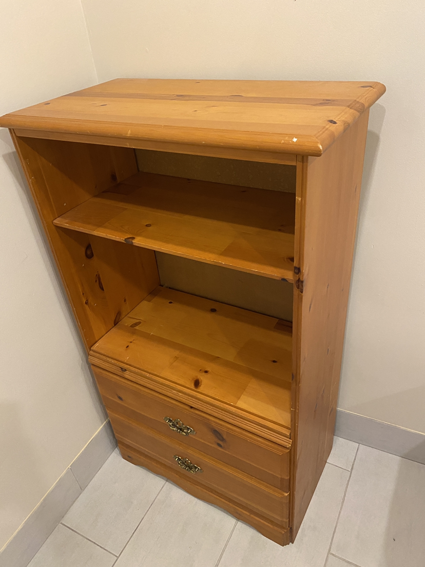 Vintage BookShelf/Drawer Chest - photo 2