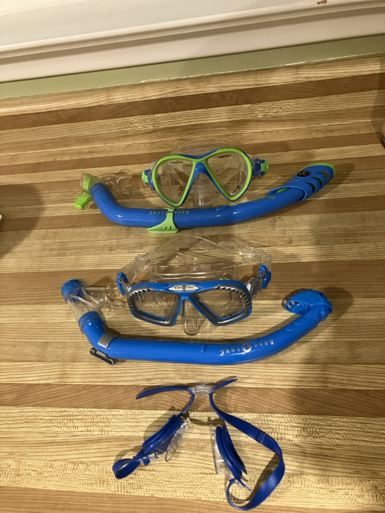 Kids snorkels and masks #freecycle