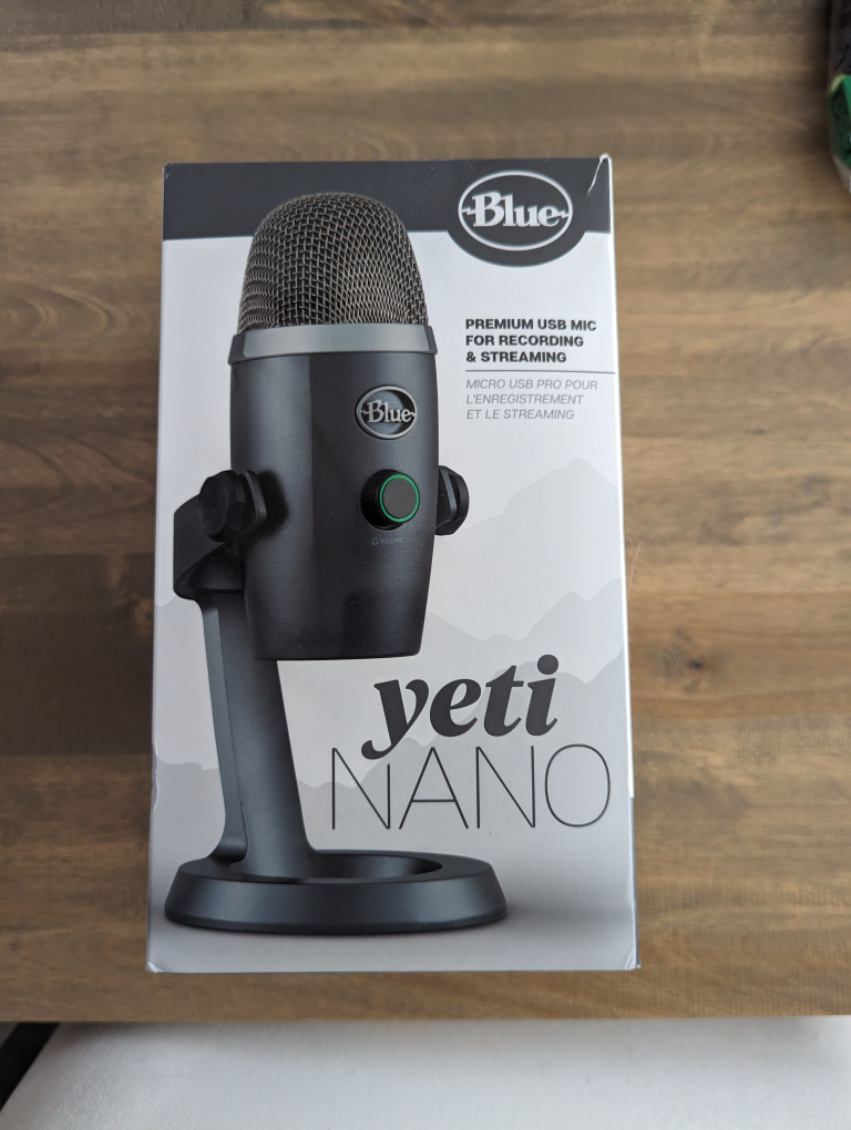 Blue Yeti Nano Premium USB Microphone