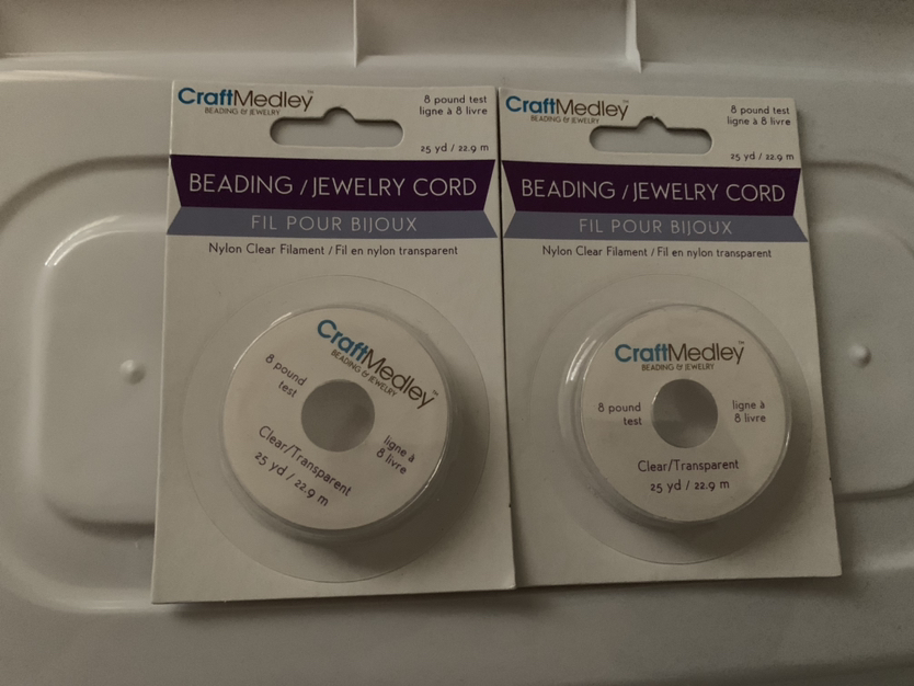 Bead jewelry cord