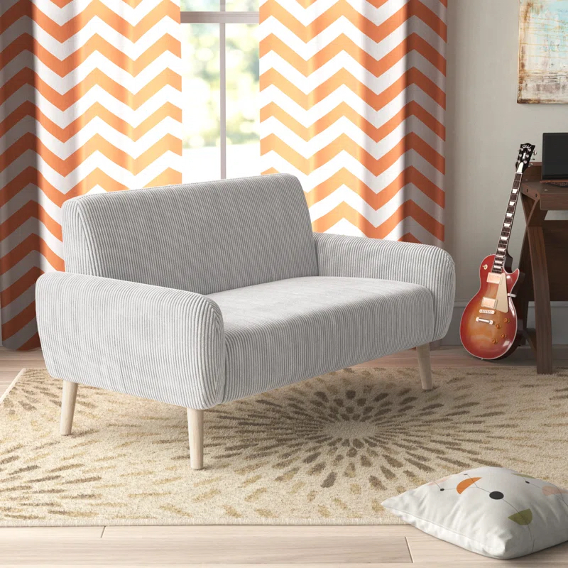 Corduroy Loveseat - BRAND NEW thumbnail