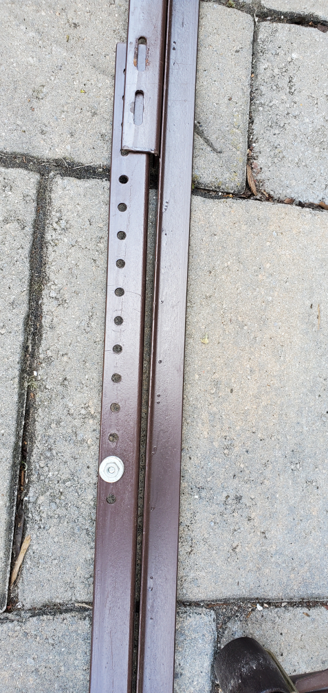 metal bed frame on wheels - photo 3