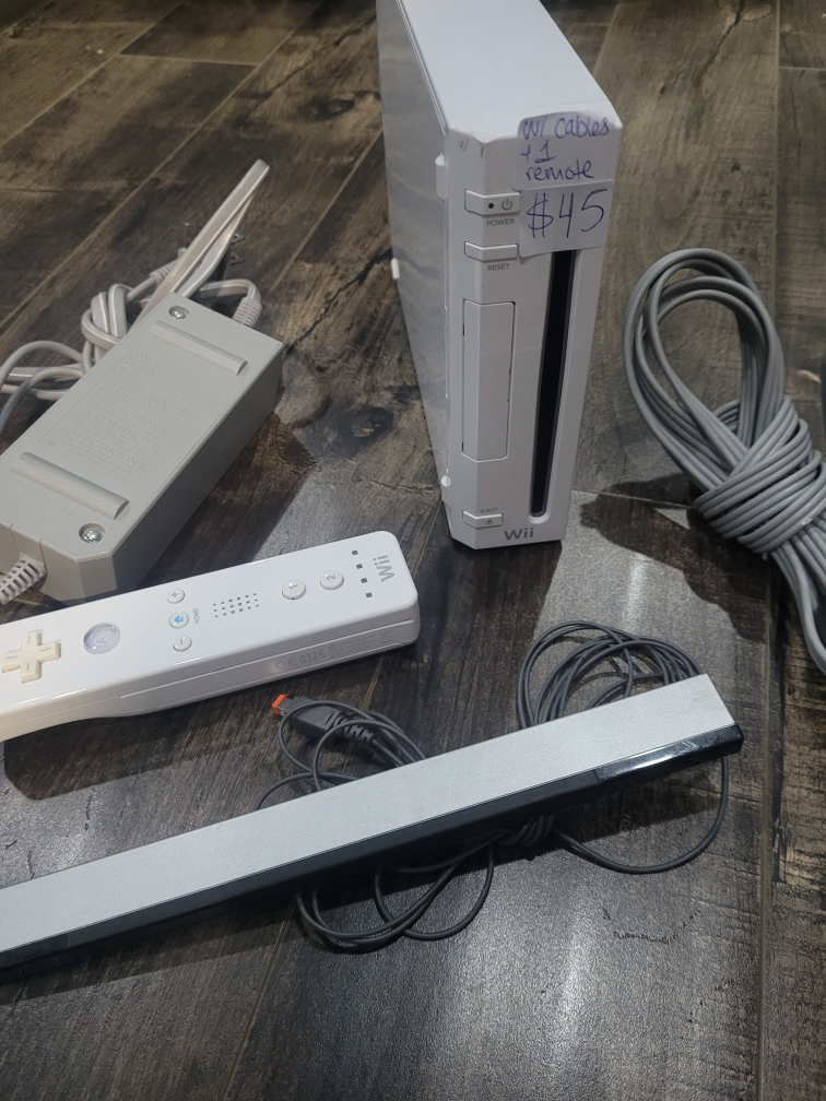 Nintendo wii console thumbnail