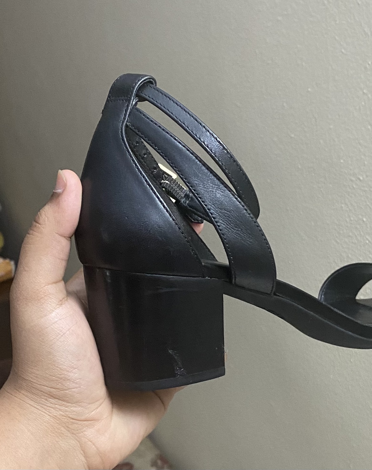 Micheal kors leather heels image indicator(3)