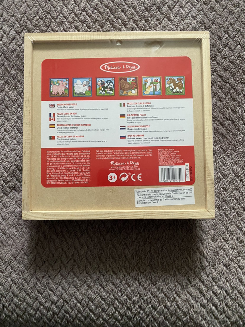 Melissa & Doug Farm Cube Puzzle image indicator(3)