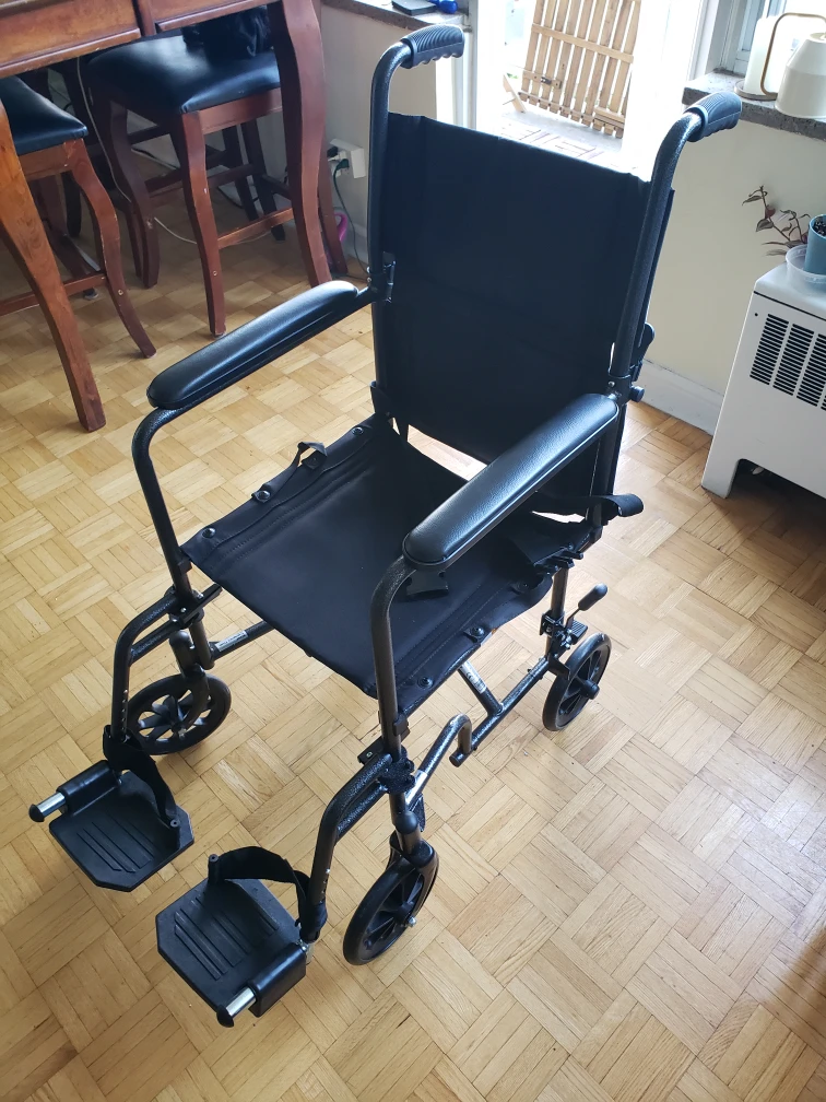Drive Medical Steel Transport Chair 17