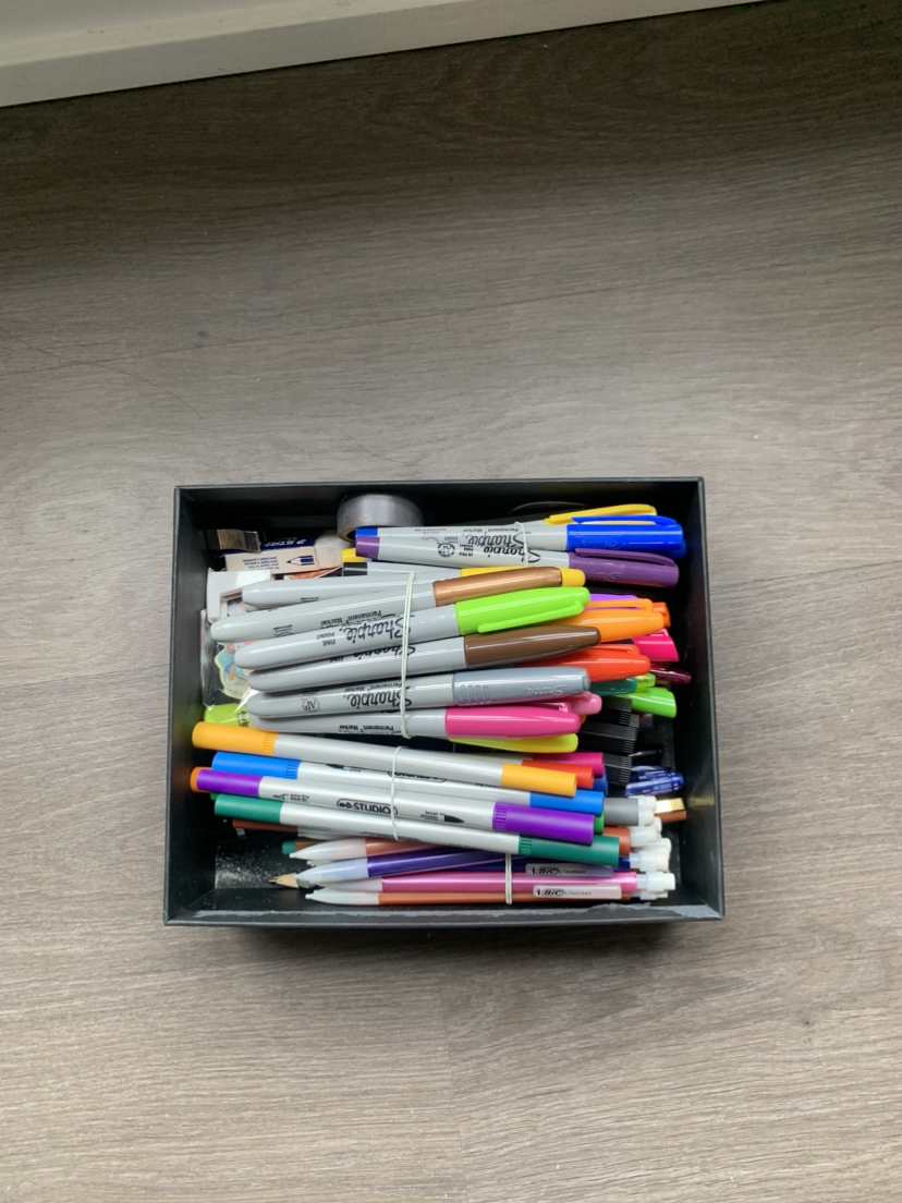 Assorted Stationary/School Supplies Box #feecycle thumbnail