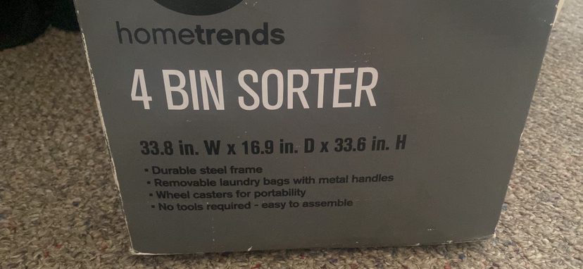 4 bin laundry sorter - photo 2