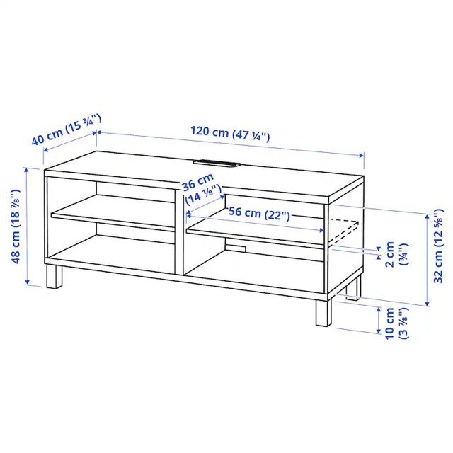 Ikea Besta TV stand #freecycle - photo 2