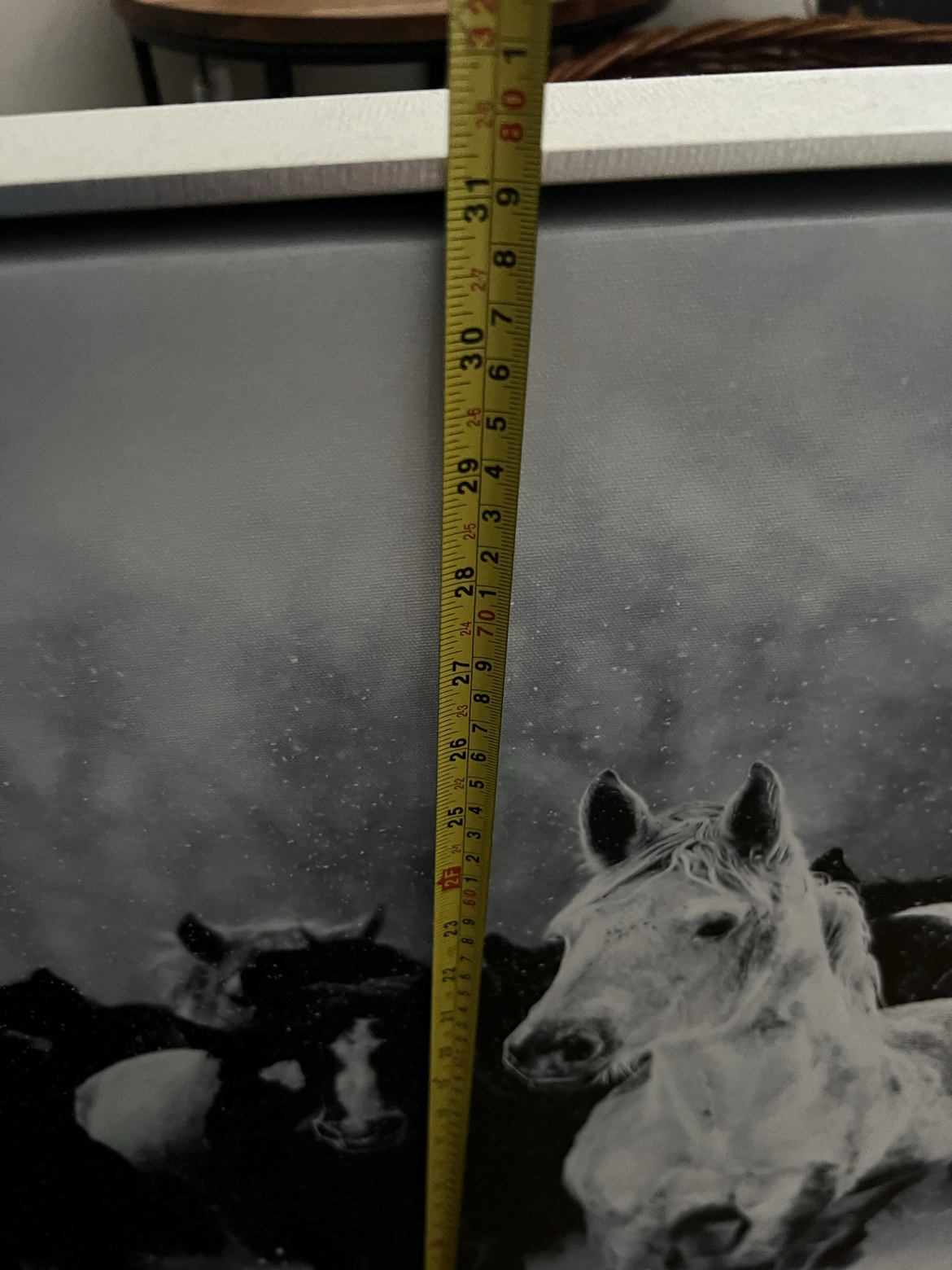 Beautiful framed horse picture - photo 2
