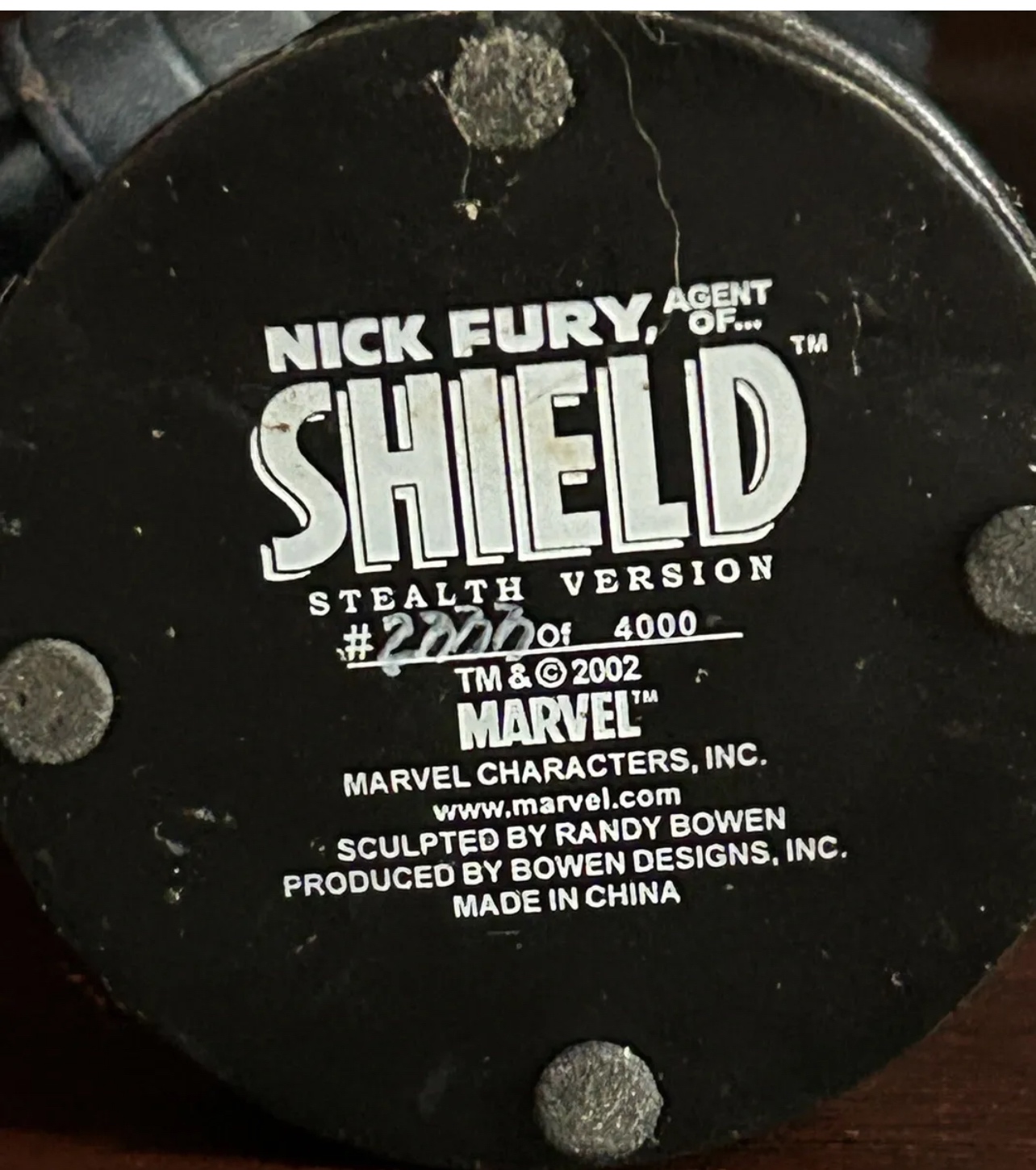 Bowen Designs Nick Fury (Stealth Edition) Bust image indicator(3)