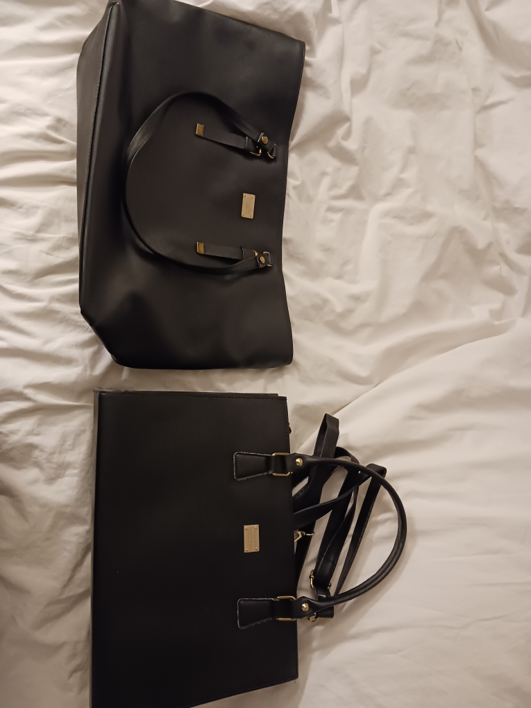 2 black bags
