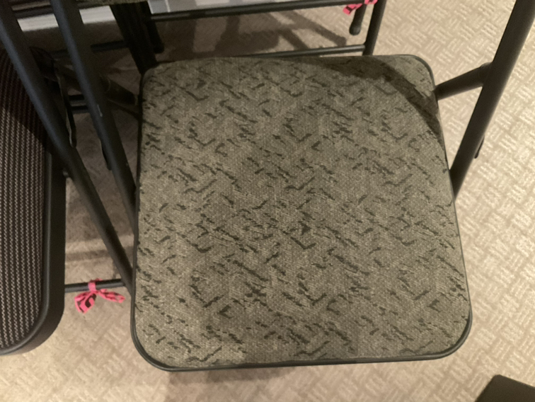 Office chairs foldable with padded seat and back - photo 4