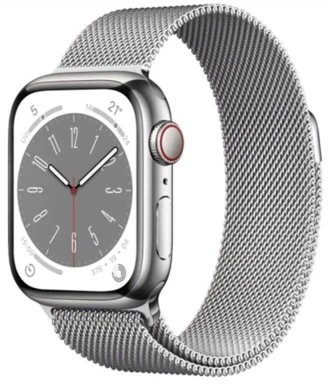 Apple Watch Series 8 (GPS + Cellular) 41mm Silver