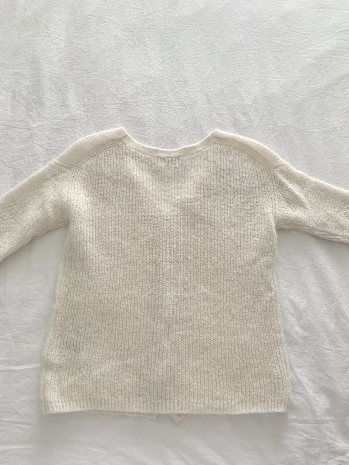 Aritzia mohair and alpaca blend cardigan - photo 4