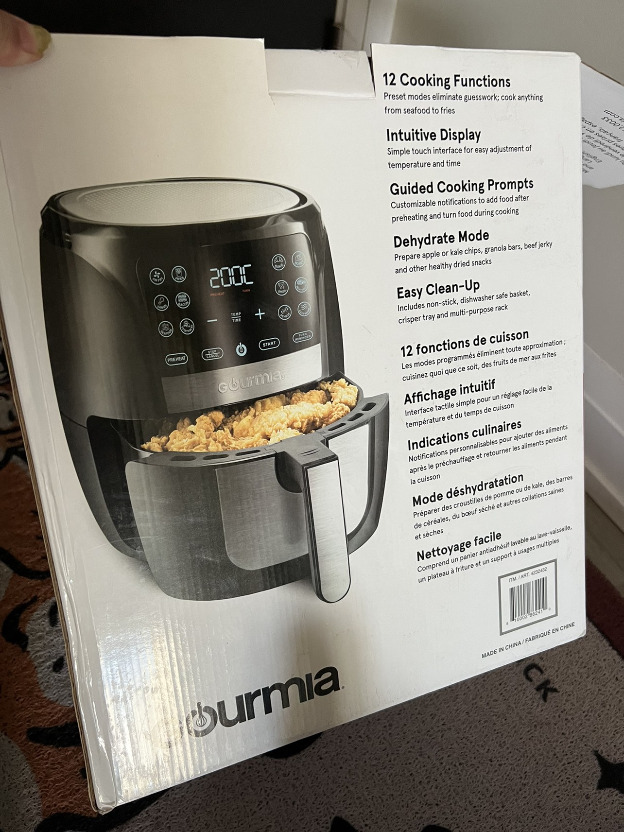 Gourmia Digital Air Fry - photo 4