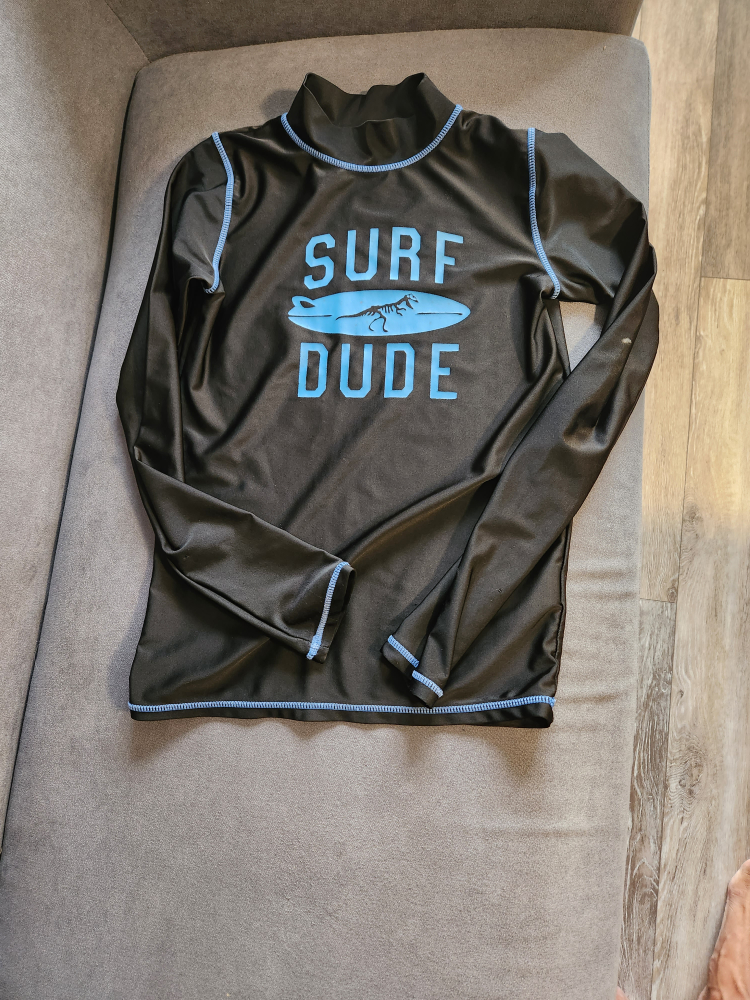 Long sleeve sun & swim shirt