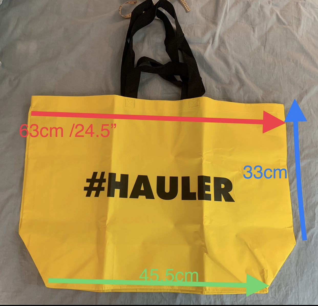 Free waterproof shopping bags