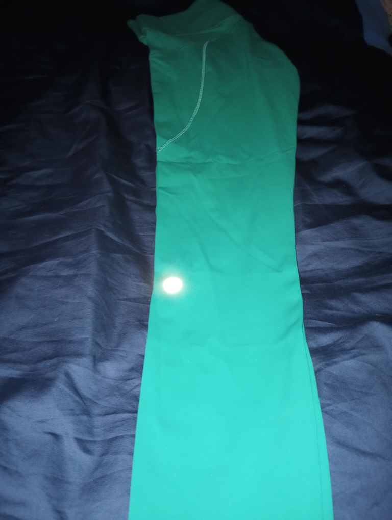Women's brand new Lululemon turquoise green leggings - photo 2