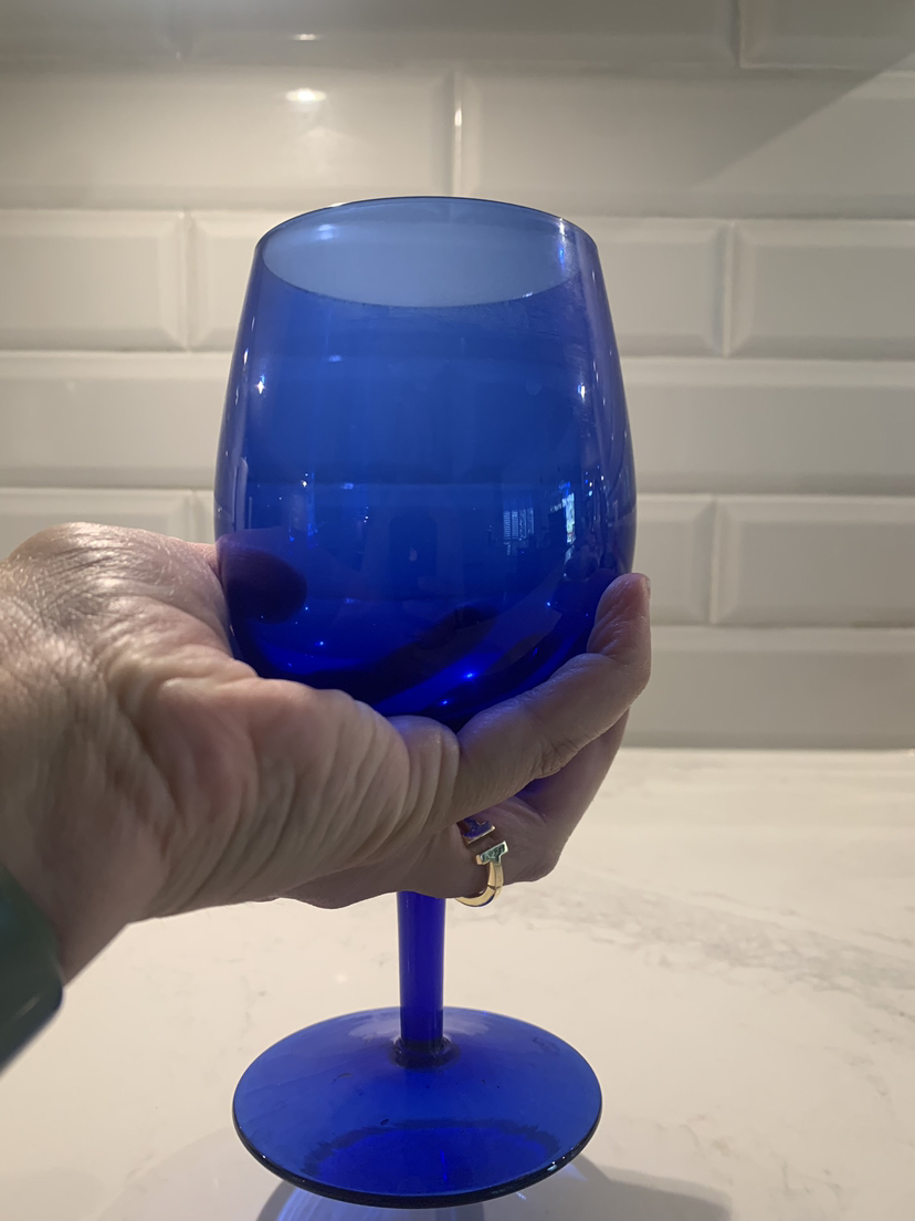 Cobalt blue goblets - photo 2