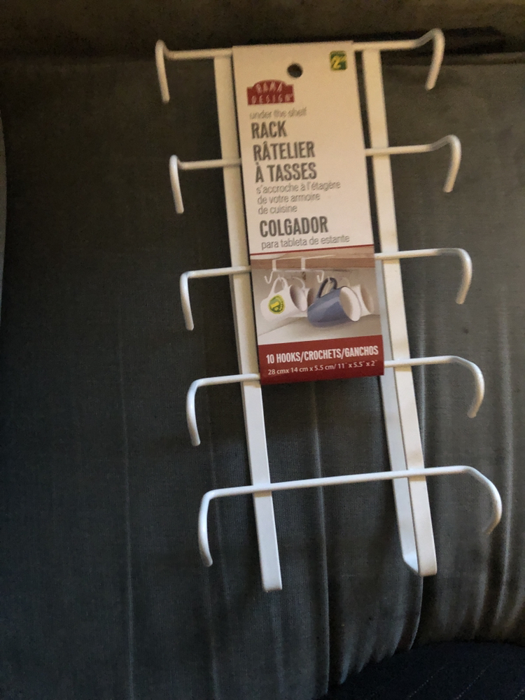 Under the shelf rack