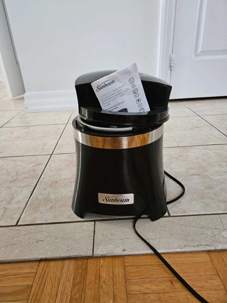 Sunbeam ice cream maker Karrot