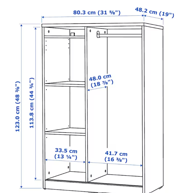 Open wardrobe-excellent condition image indicator(3)
