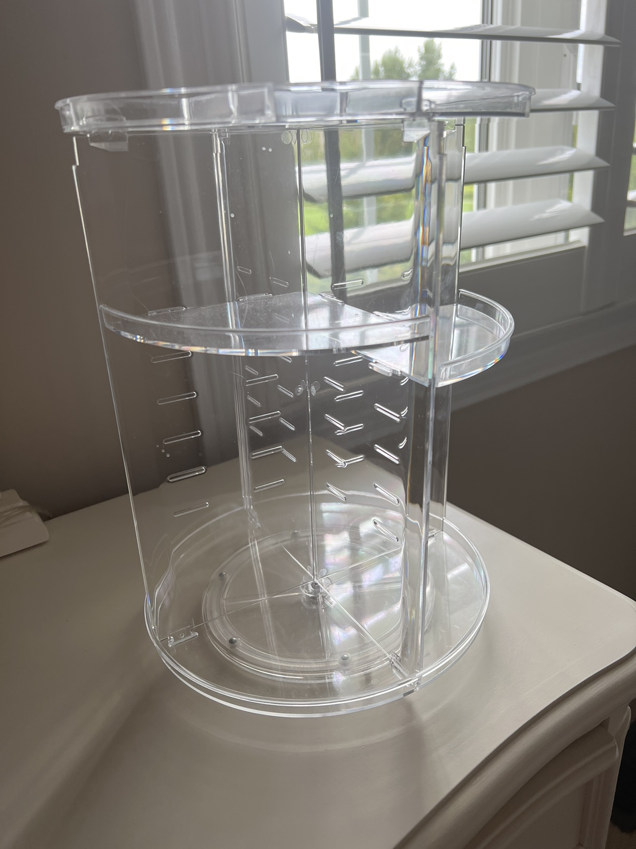 360 Rotating Bath Makeup Skincare Organizer - photo 2