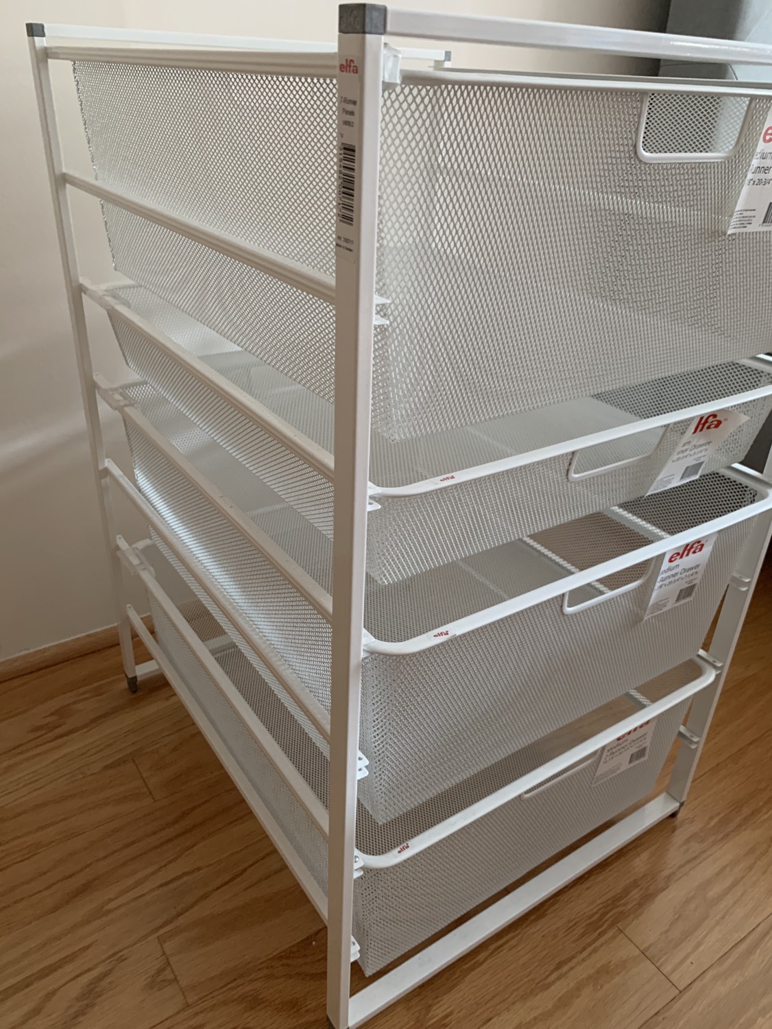 Elfa medium drawer solution (white) - photo 4