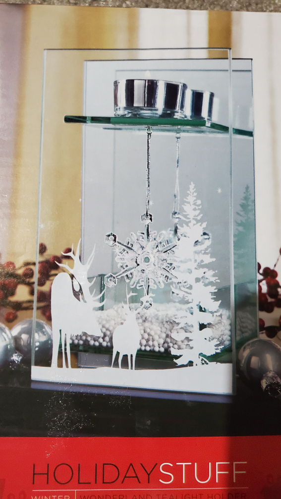 Christmas Decor, candle holder