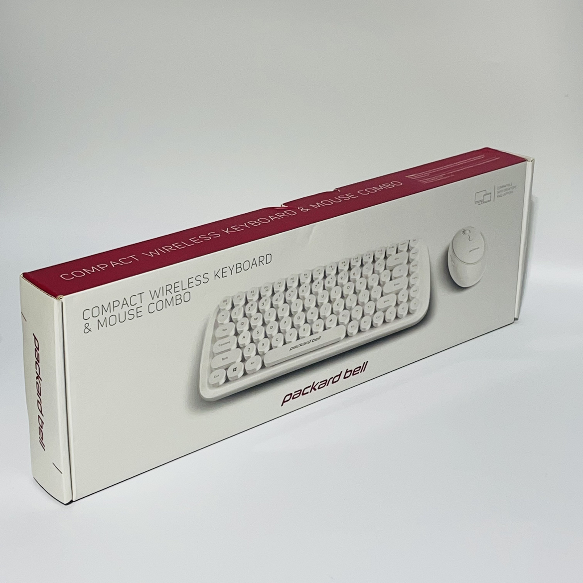 Packard Bell 2.4G Wireless Retro Style Mouse & Keyboard Combo