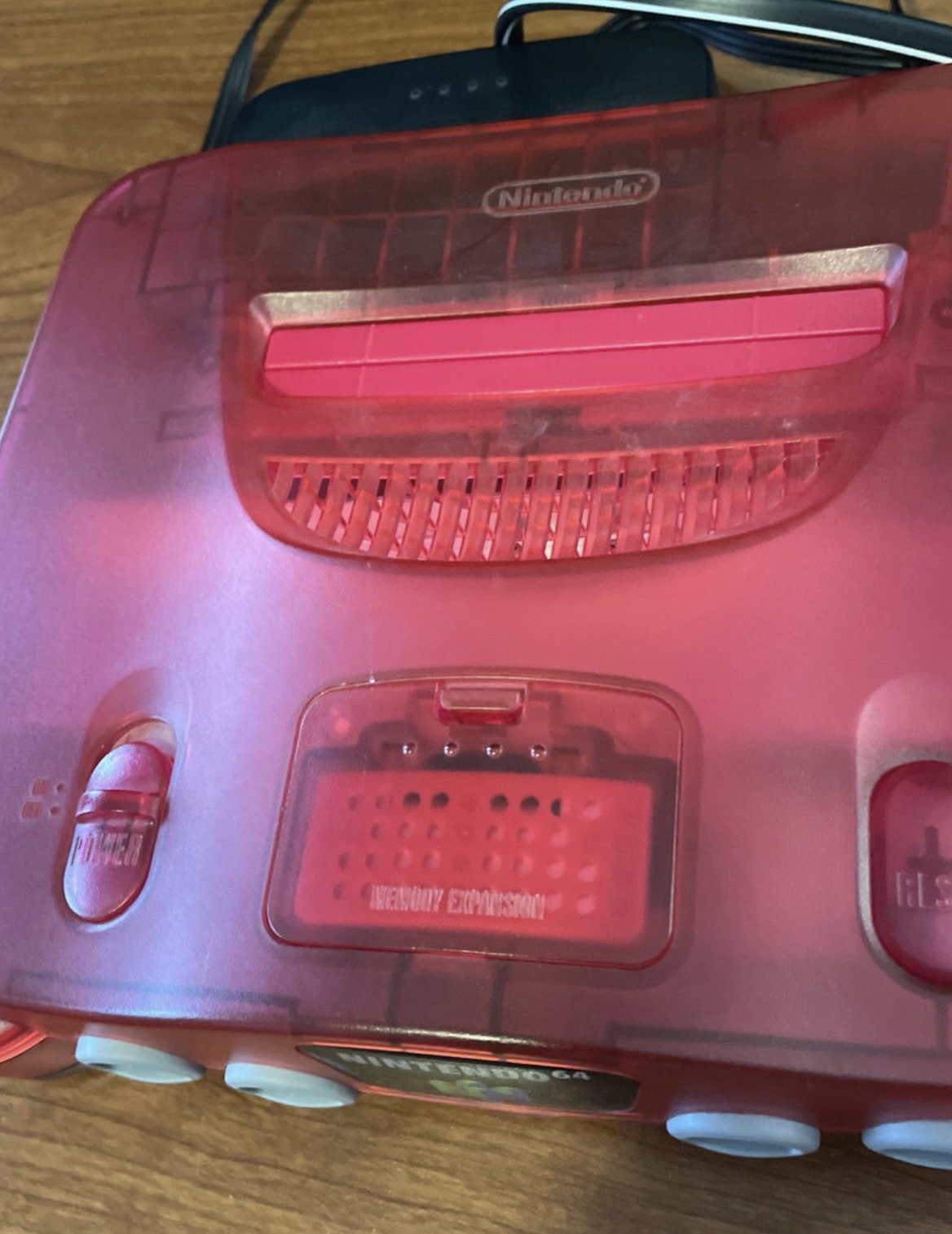 Nintendo 64 console watermelon red - photo 2
