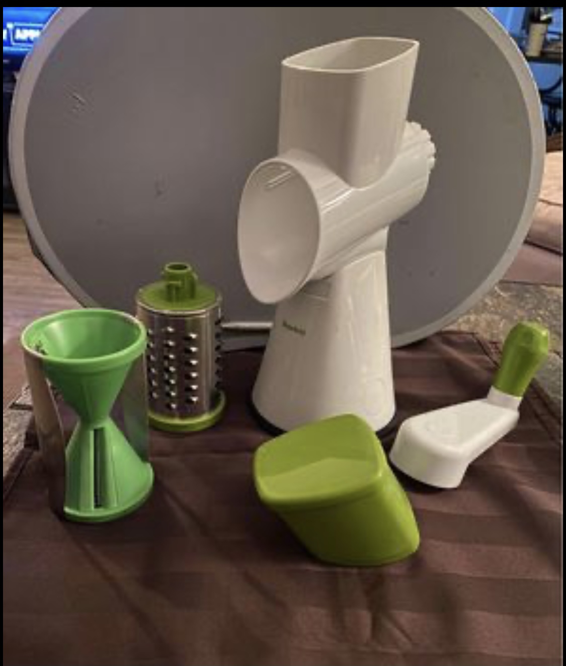 #freecycle Starfrit Stainless steel drum grater image indicator(3)