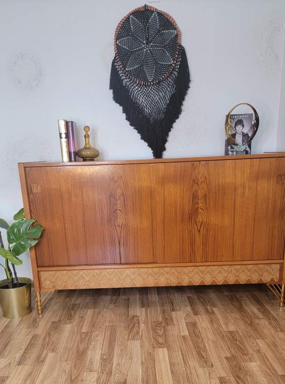 Danish MCM teak sideboard / Buffet - photo 3