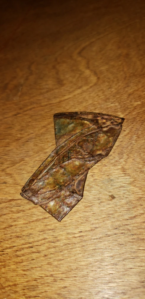 Rusty flat metal