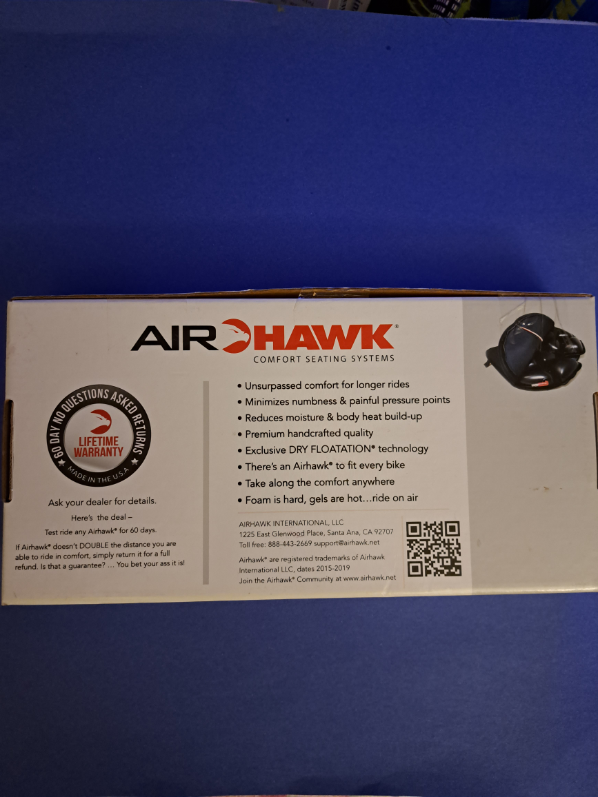 Air Hawk Comfort Seating Systems NIB image indicator(3)