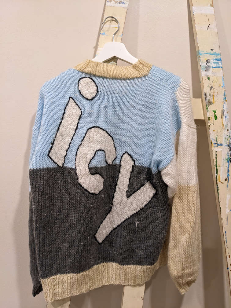 "Icy" Chunky Knit Sweater image indicator(3)