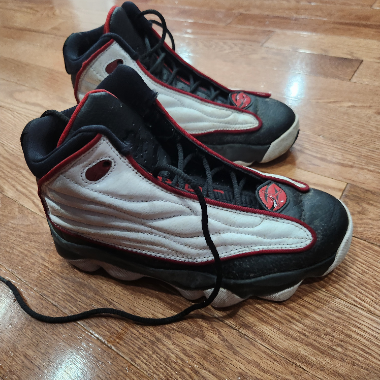 boys shoes size 4y jordon pro strong - photo 5