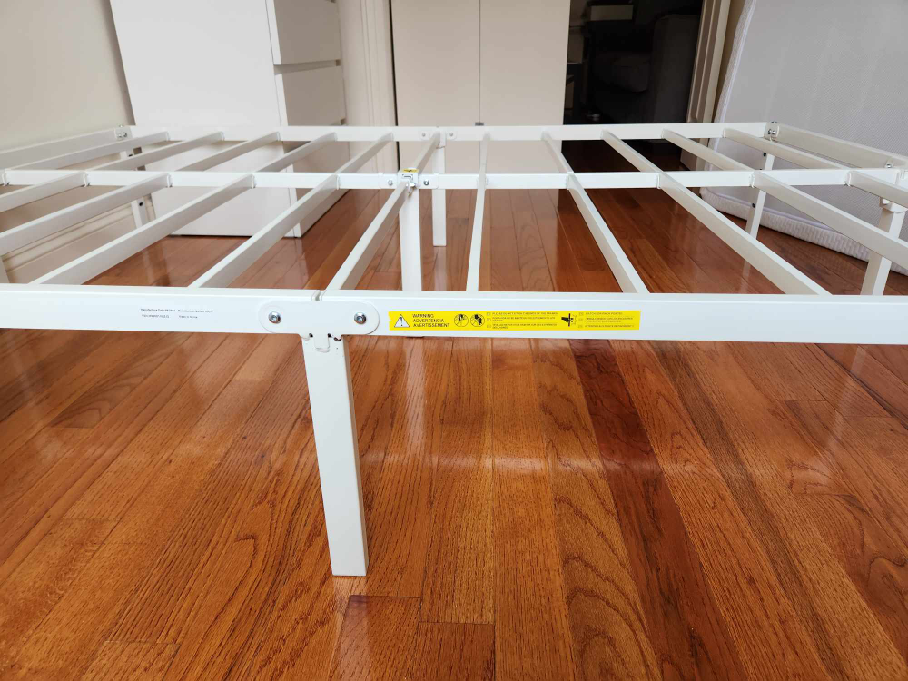 WHITE FULL BEDFRAME - photo 2