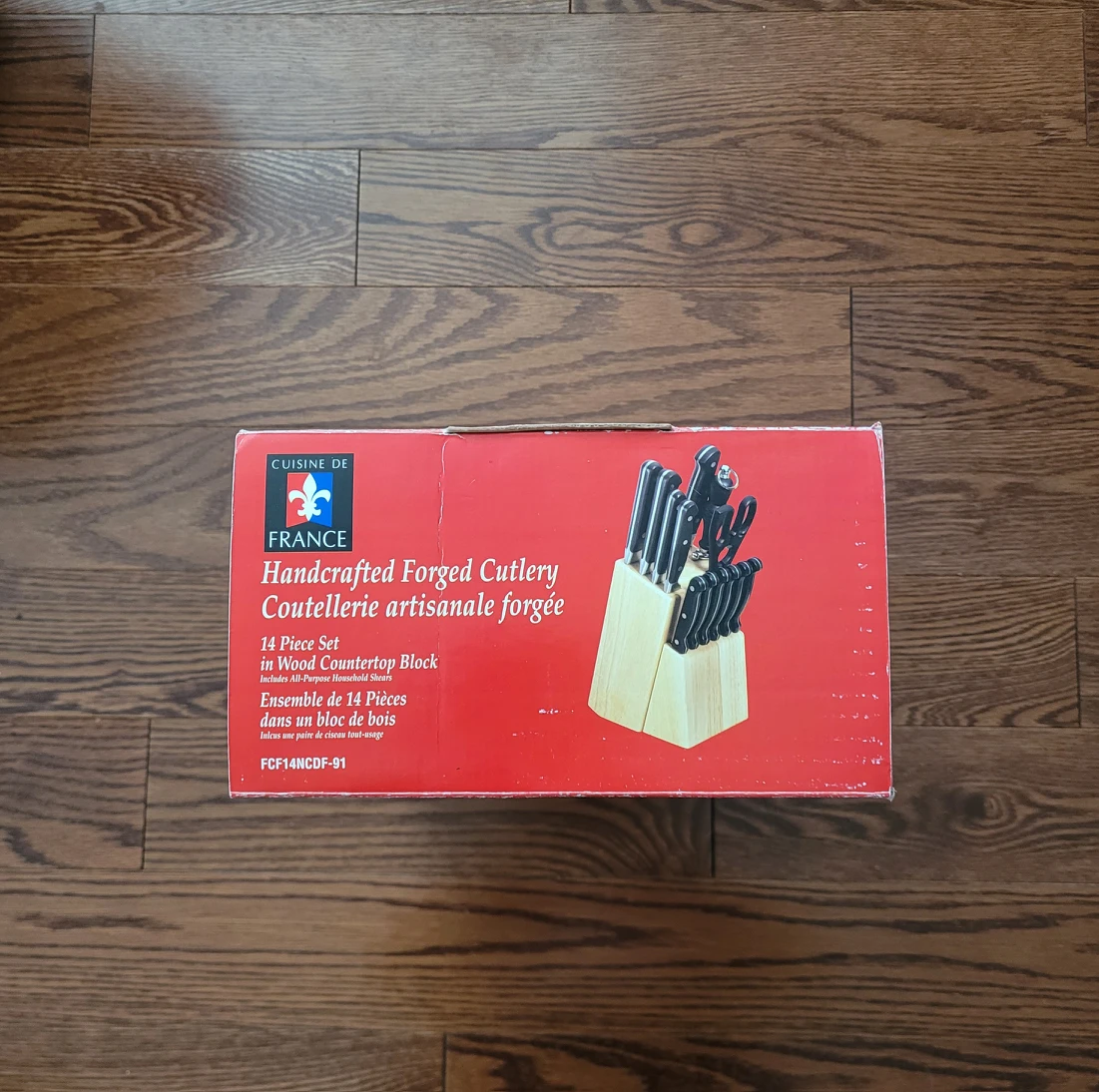 Cuisine De France Handcrafted Forged 14 Pc Cutlery Set image indicator(5)