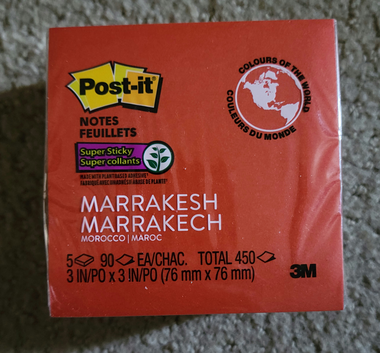 Post-it super sticky notes thumbnail