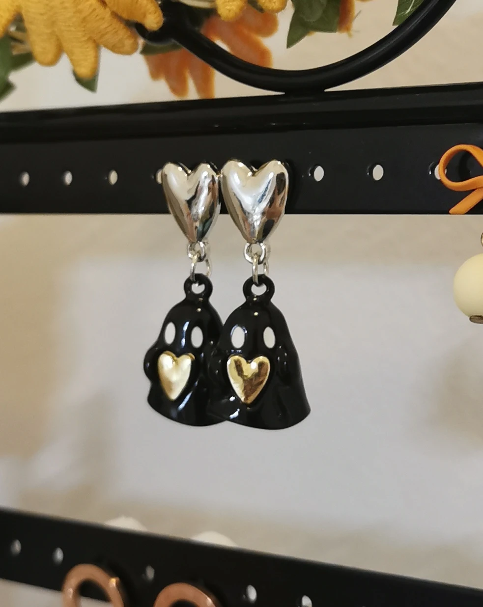 Brand new 925 silver little ghosts earrings thumbnail